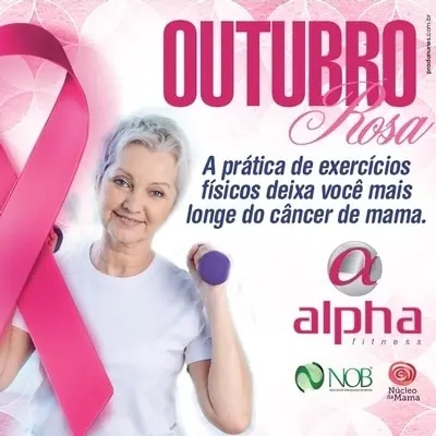 Alpha Fitness promove ações para fortalecer o Outubro Rosa