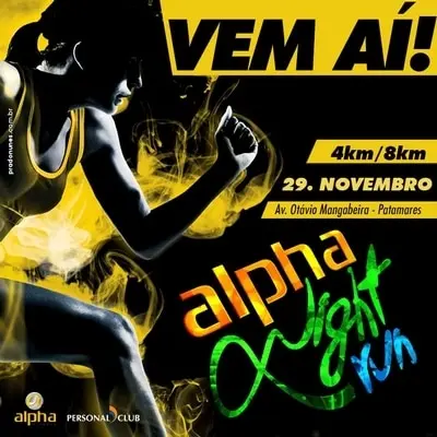 Rede Alpha Fitness confirma projeto de corrida noturna em Salvador