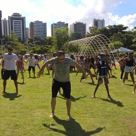  Atividades físicas ao ar livre marcaram lançamento do Projeto Alpha Sustentável