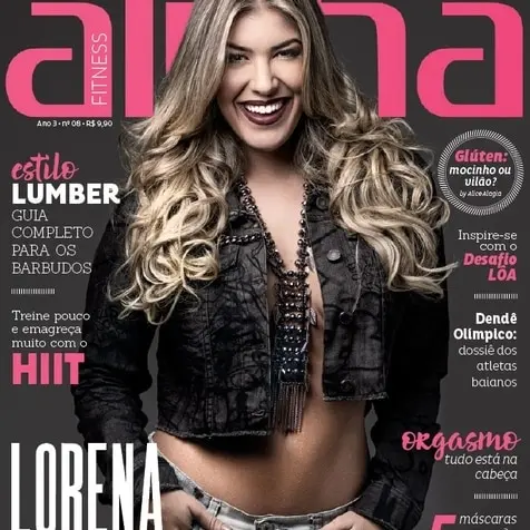 Lorena Improta estrela capa da oitava edição da Revista Alpha