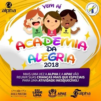 Crianças com Síndrome de Down serão beneficiadas com 2ª edição da “Academia da Alegria”